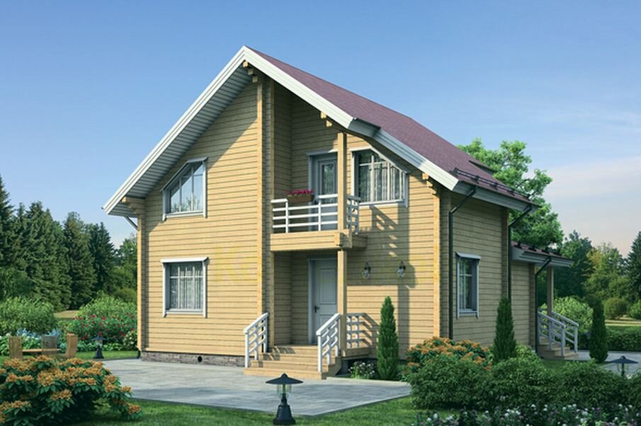 Общий эскиз дома