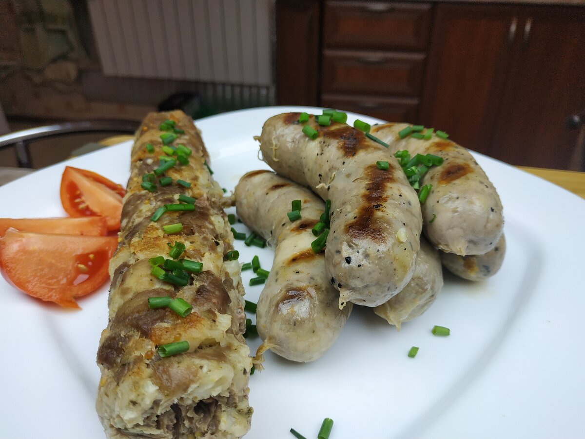 колбаса из индейки, купаты из индейки, рецепт домашней колбасы, колбаски из индейки