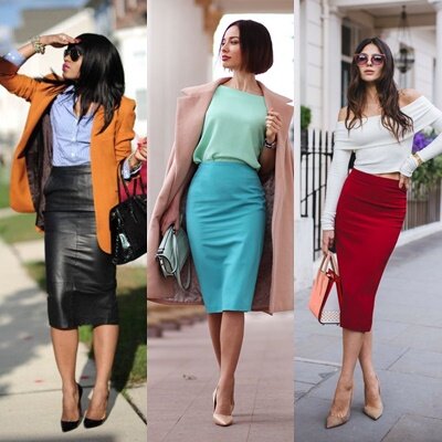 Юбка карандаш