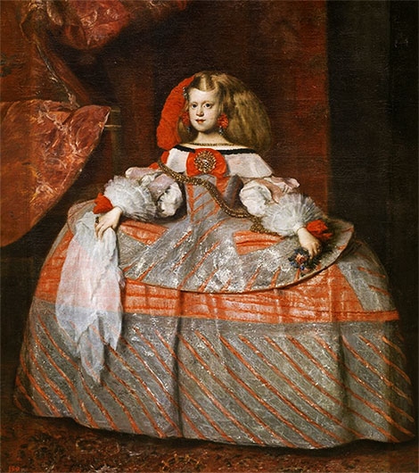 Д. Веласкес. Портрет инфанты Маргариты в розовом платье