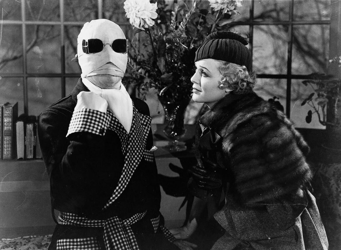 Кадр из классической экранизации "Человека-невидимки" (1933).