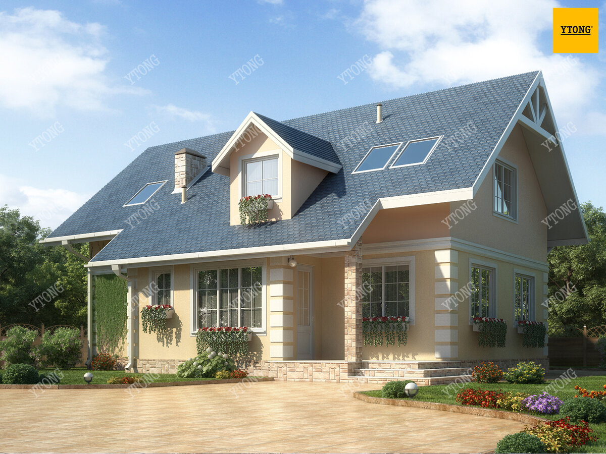 Проект Альтена - 190 м² 
Если Вы хотите построить дом по одному из наших проектов, Вам не придется платить за его разработку – мы уже сделали это за Вас! 