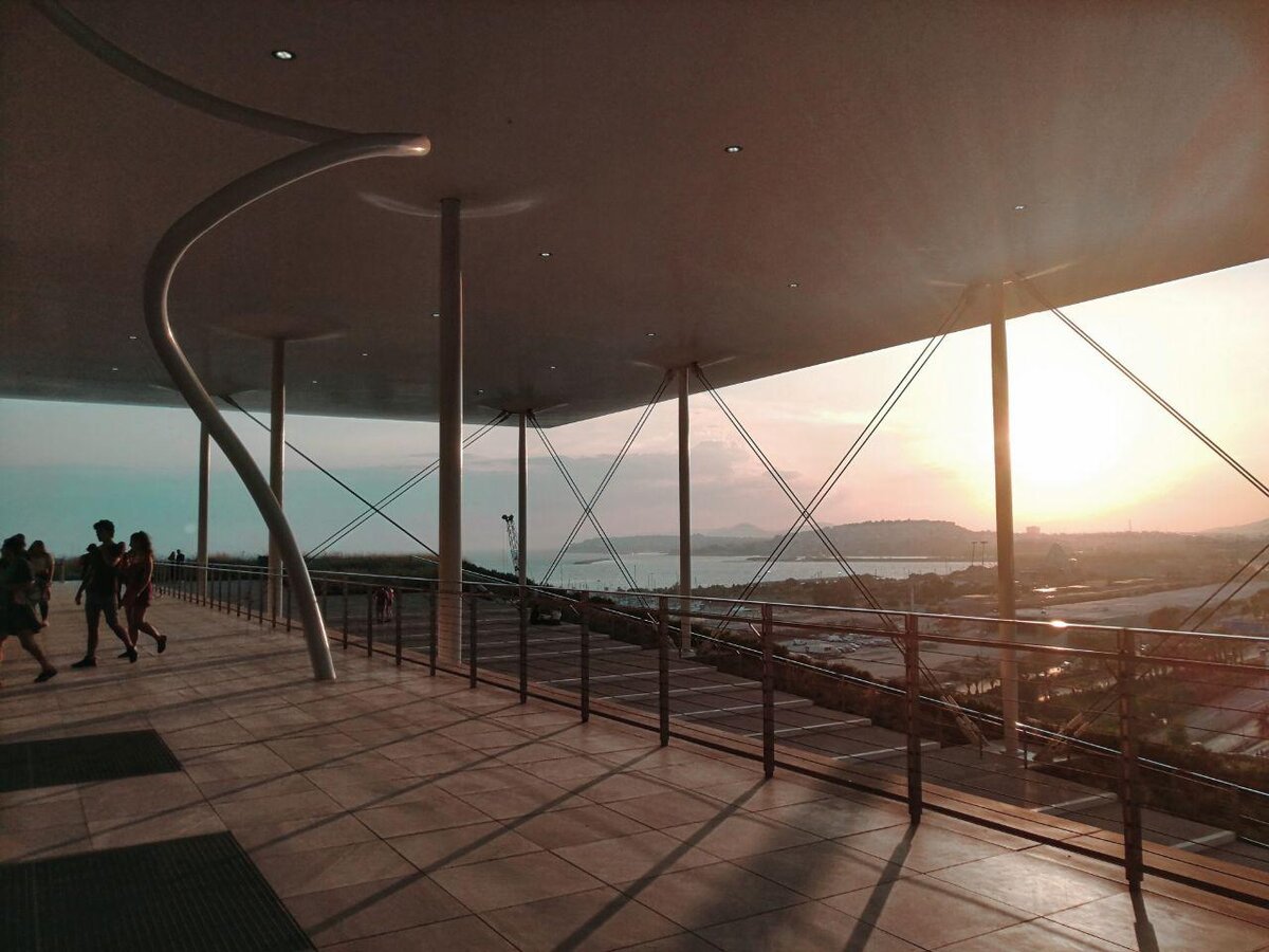 Вид с крыши культурного центра