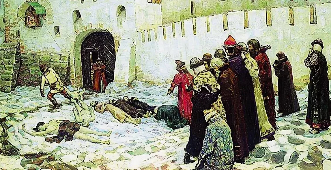 Картина васнецова опричнина
