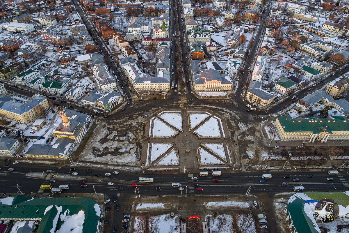 Кострома в виде веера картинки