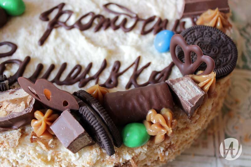 Оформление торта на День рождения: лучшие идеи с фото