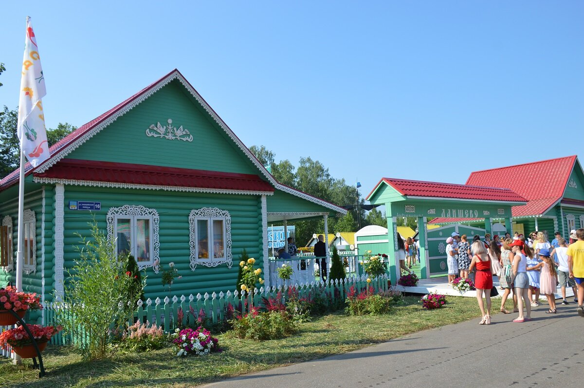 Лаишевское подворье, как всегда, выглядело на отлично. 