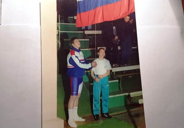 С будущим призером двух Олимпиад Хаджимуратом Аккаевым. Фото: из архива автора.