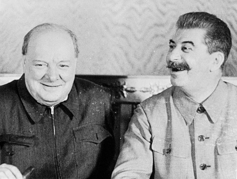 Уинстон Черчилль во время своего визита в Москву в 1944 г.
Изображение взято со страницы: http://ww2today.com/9-october-1944-churchill-and-stalin-meet-at-the-kremlin