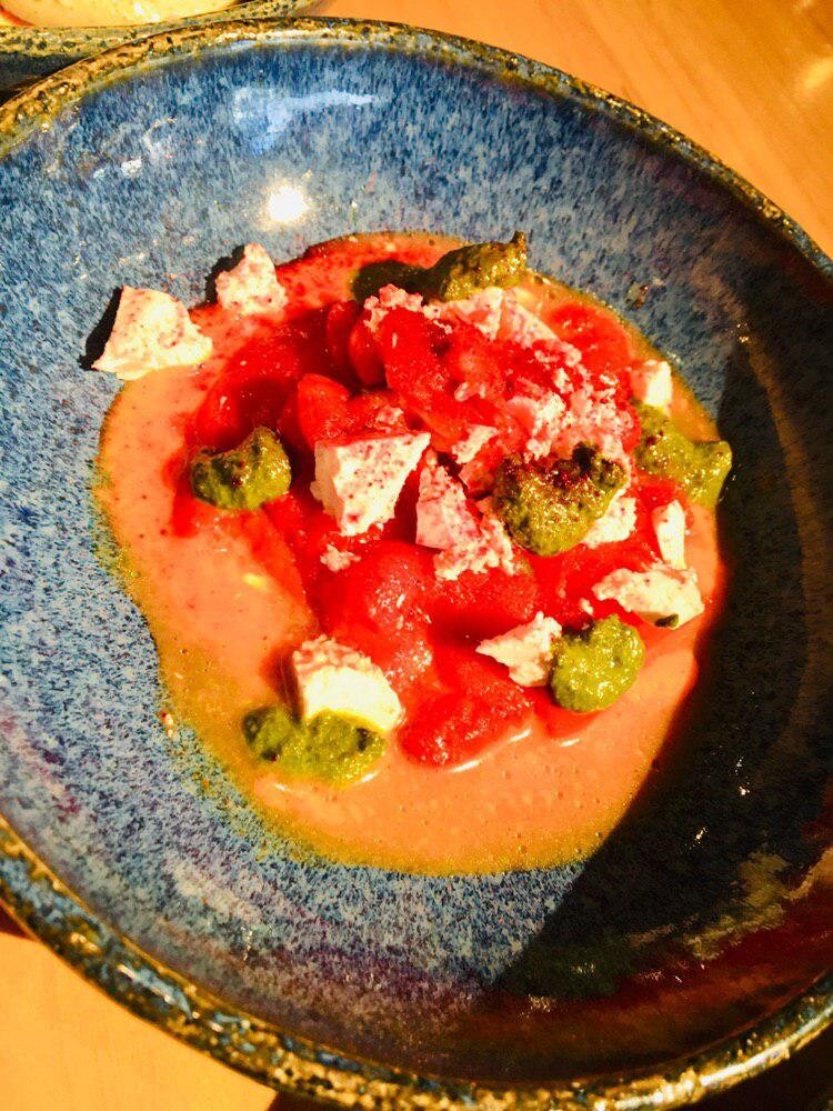 Запечённые перцы и сыр фета