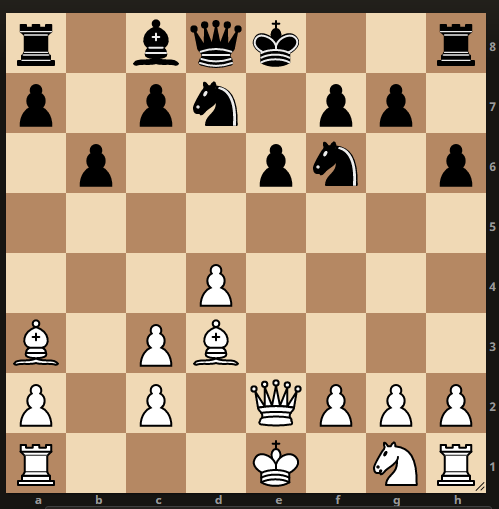 Рисунок 1. Ход белых