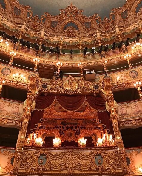 Gran Teatro La Fenice, Венеция, главный зал. Май 2019 г.