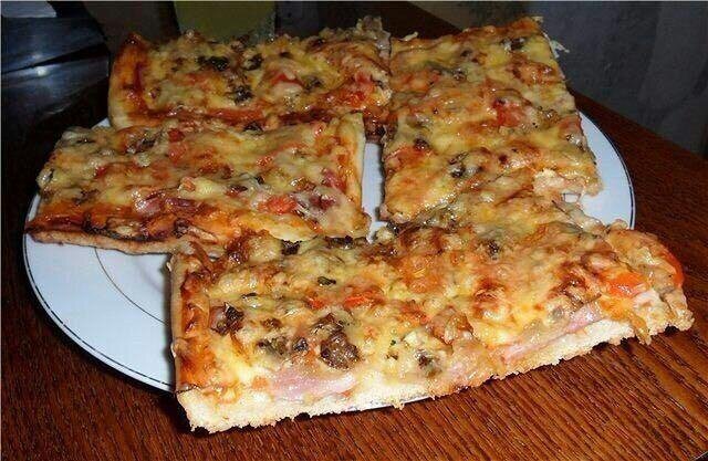 🍕ДОМАШНЯЯ ПИЦЦА ♥️ 