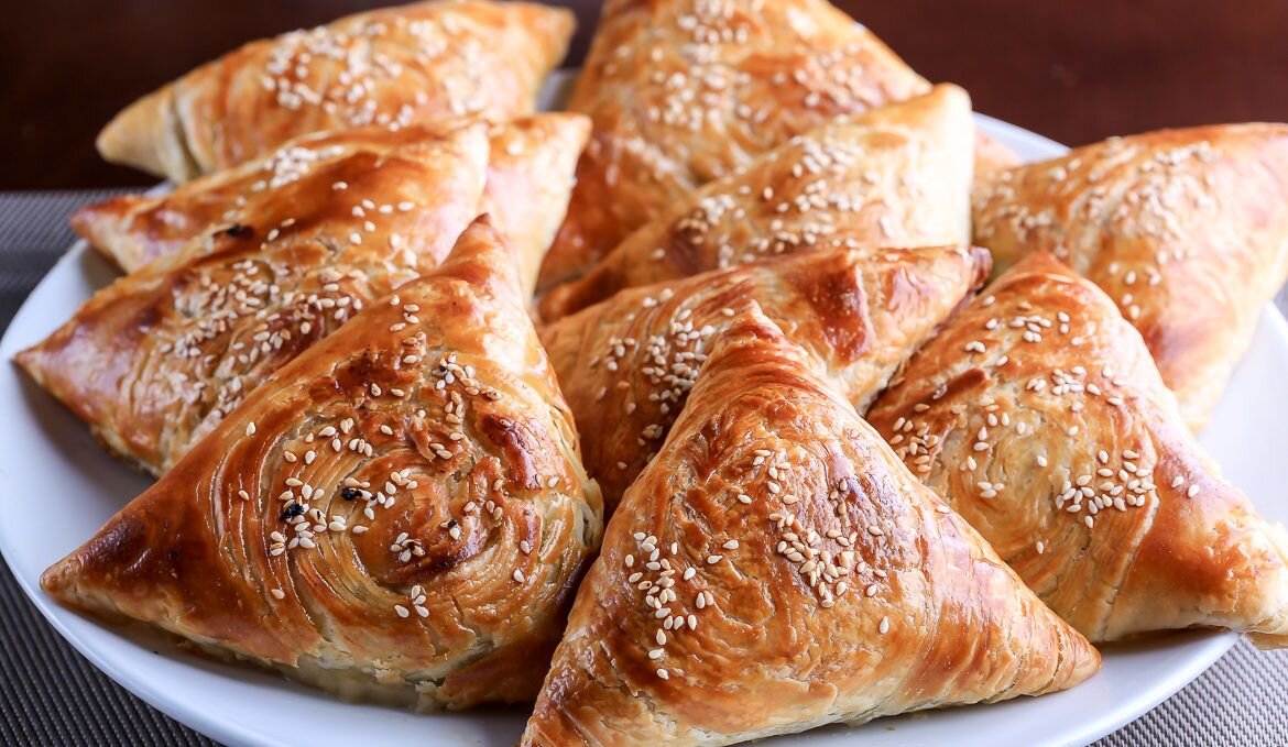 Слоёное тесто выпечка самса