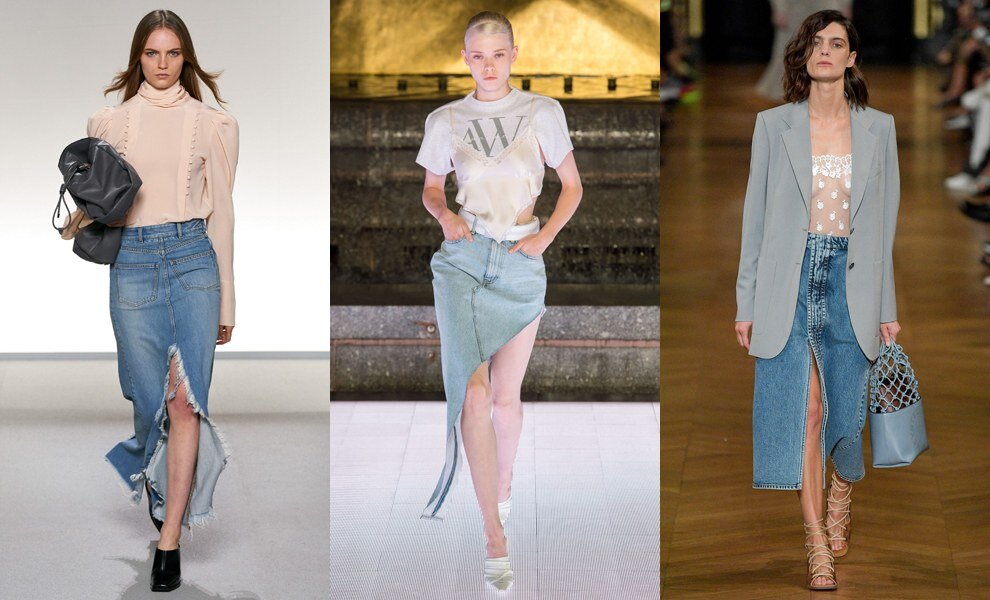 Givenchy, Alexander Wang, Stella McCartney весна-лето 2020 
