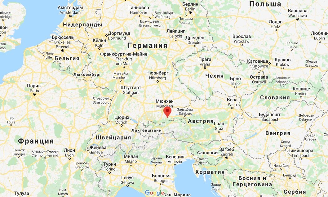 Источник: Гугл - карта