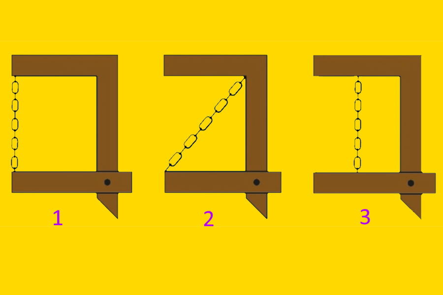 Задачка про натяжение цепей