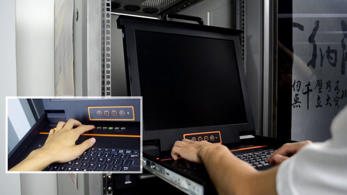 KVM-оборудование упрощает работу в серверной комнате и помогает с удаленным доступом к компьютерам