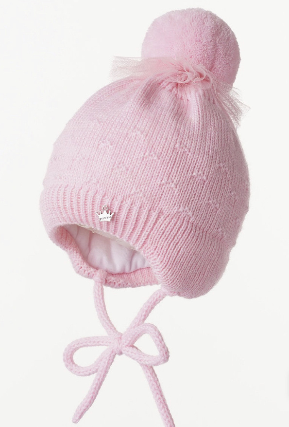 Наша шапка. Помпон оторвала после первой прогулки. 