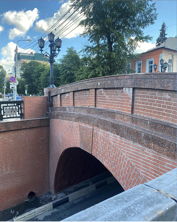 Каменный мост построен в 1826г., г. Воронеж