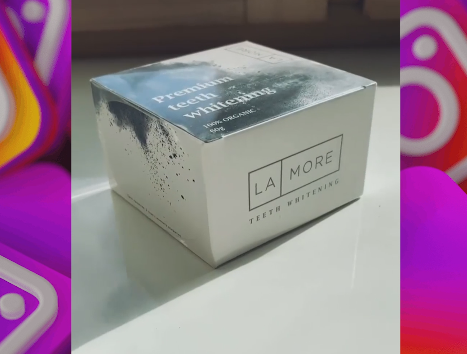 Отбеливающий порошок для зубов Lamore