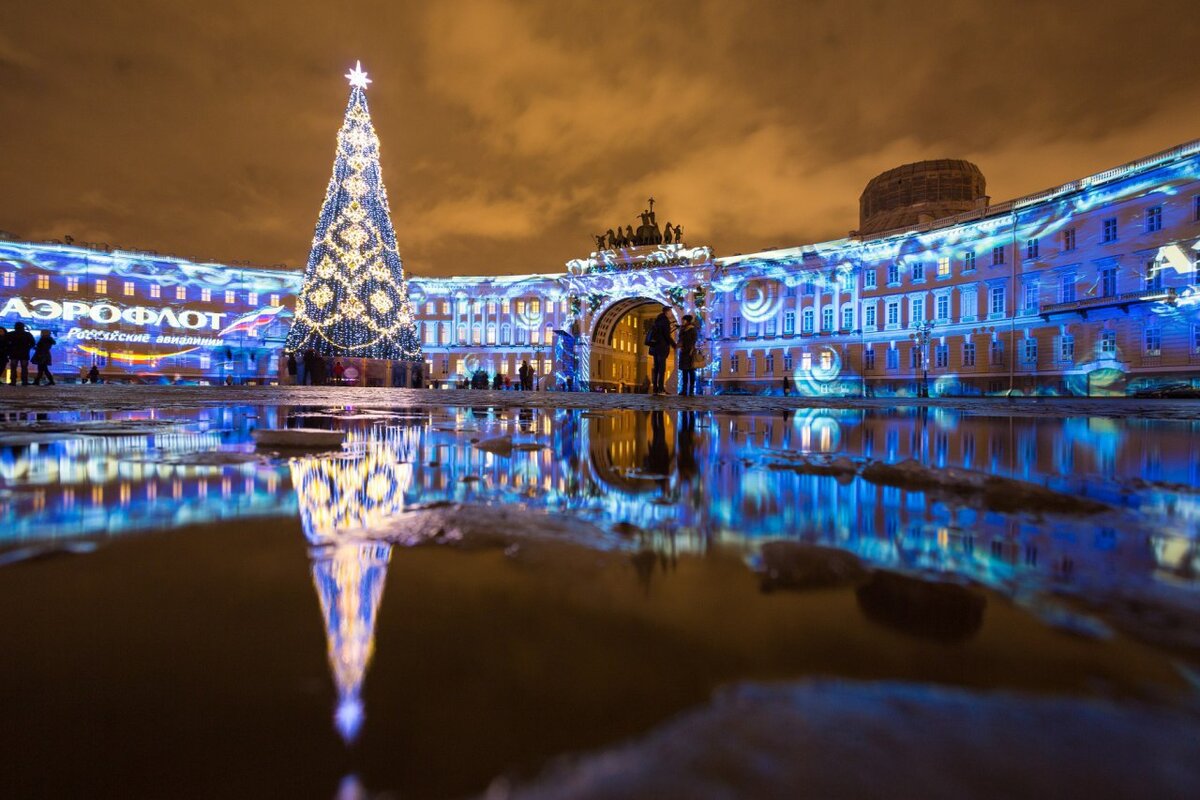 новый год в санкт петербурге