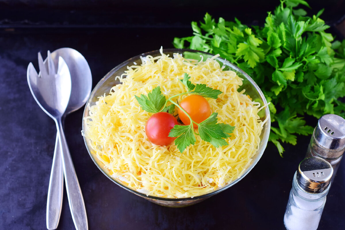 Салат с говядиной и помидорами – кулинарный рецепт