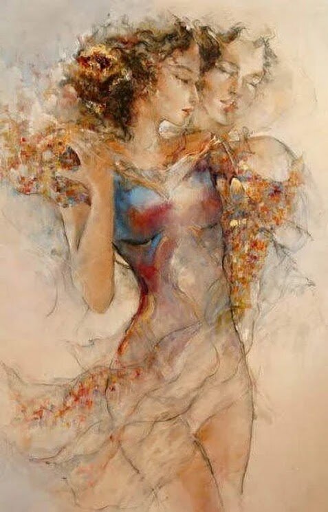 Рисунок «Преданность» от Гари Бенфилда «Devotion» by Gary Benfield (1965)