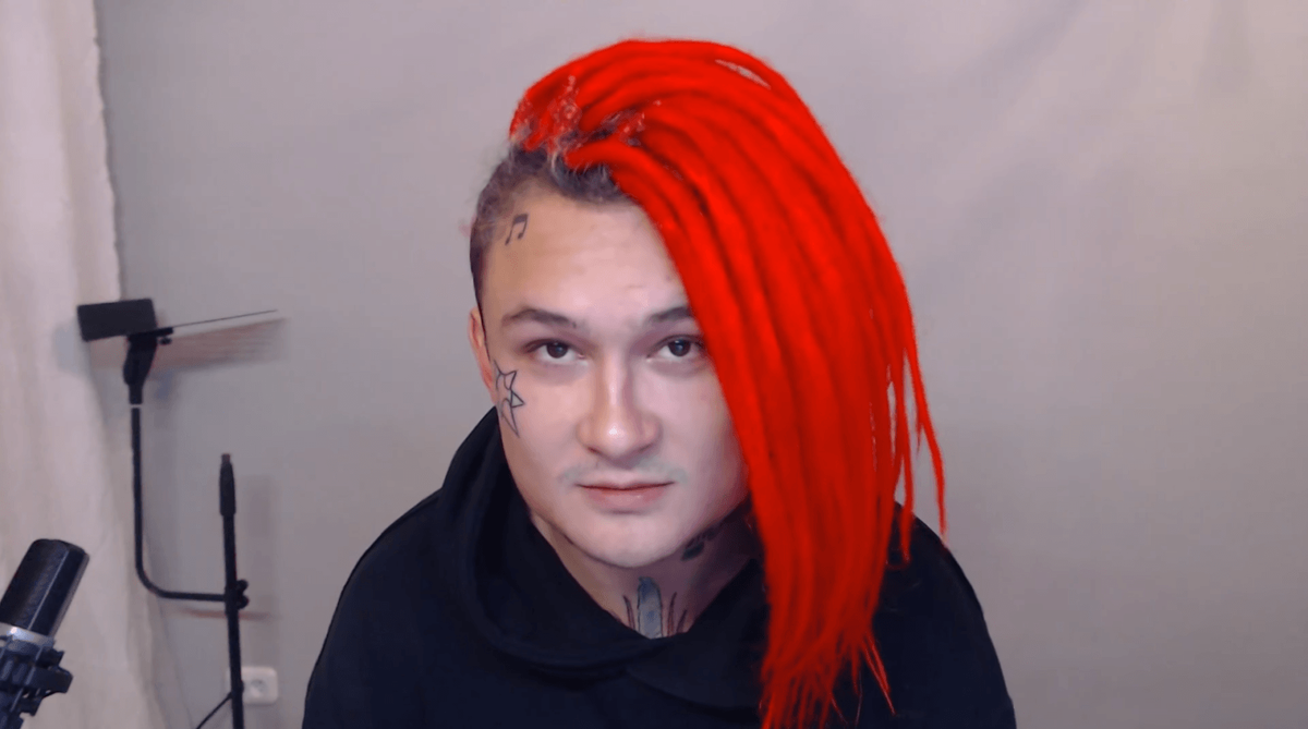 Красный образ после синего