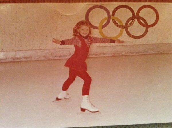 Мария Аниканова в детстве