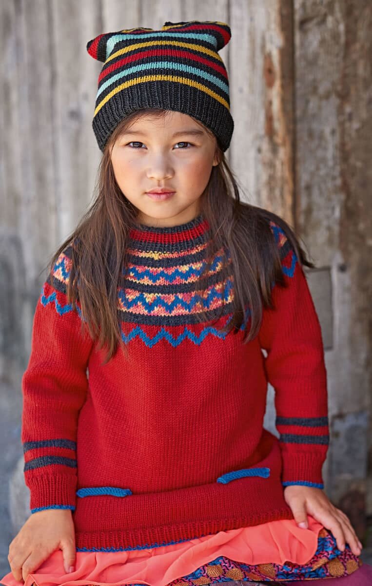 Варианты изделий из пряжи Cool Wool Print от Lana Grossa