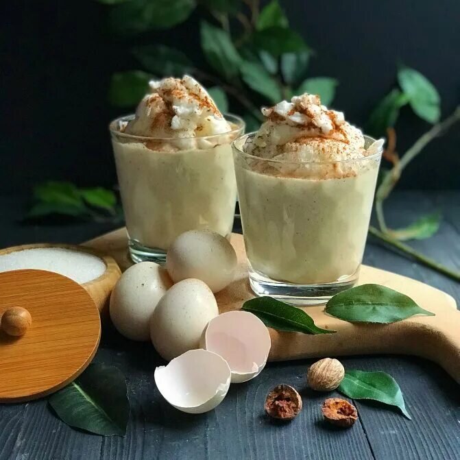 Рождественский напиток Egg nog