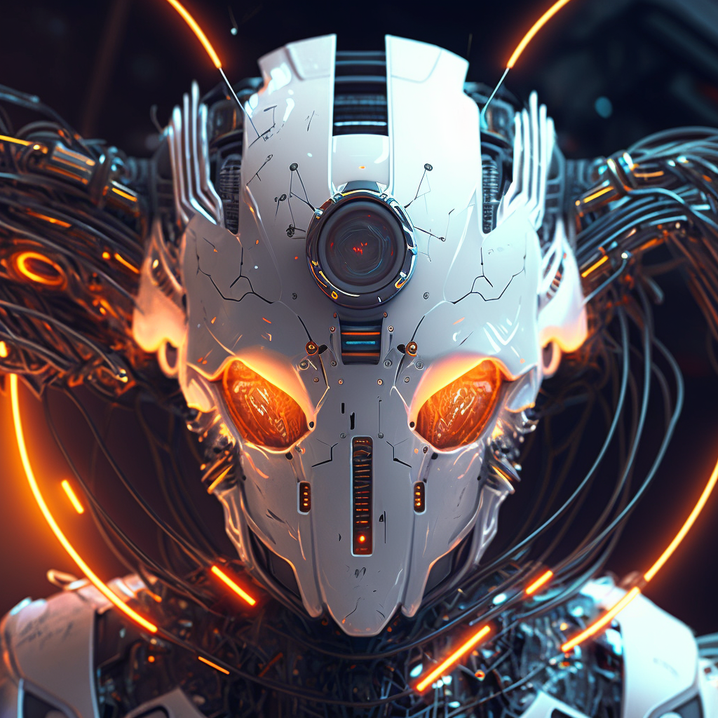 ai robot by midjourney
