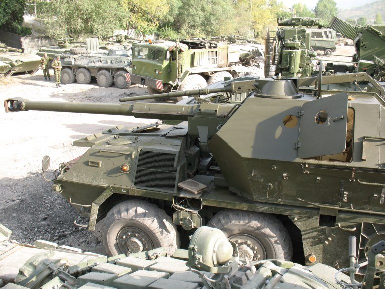 152-мм самоходная пушка-гаубица vz.77 «Дана». Чехословакия