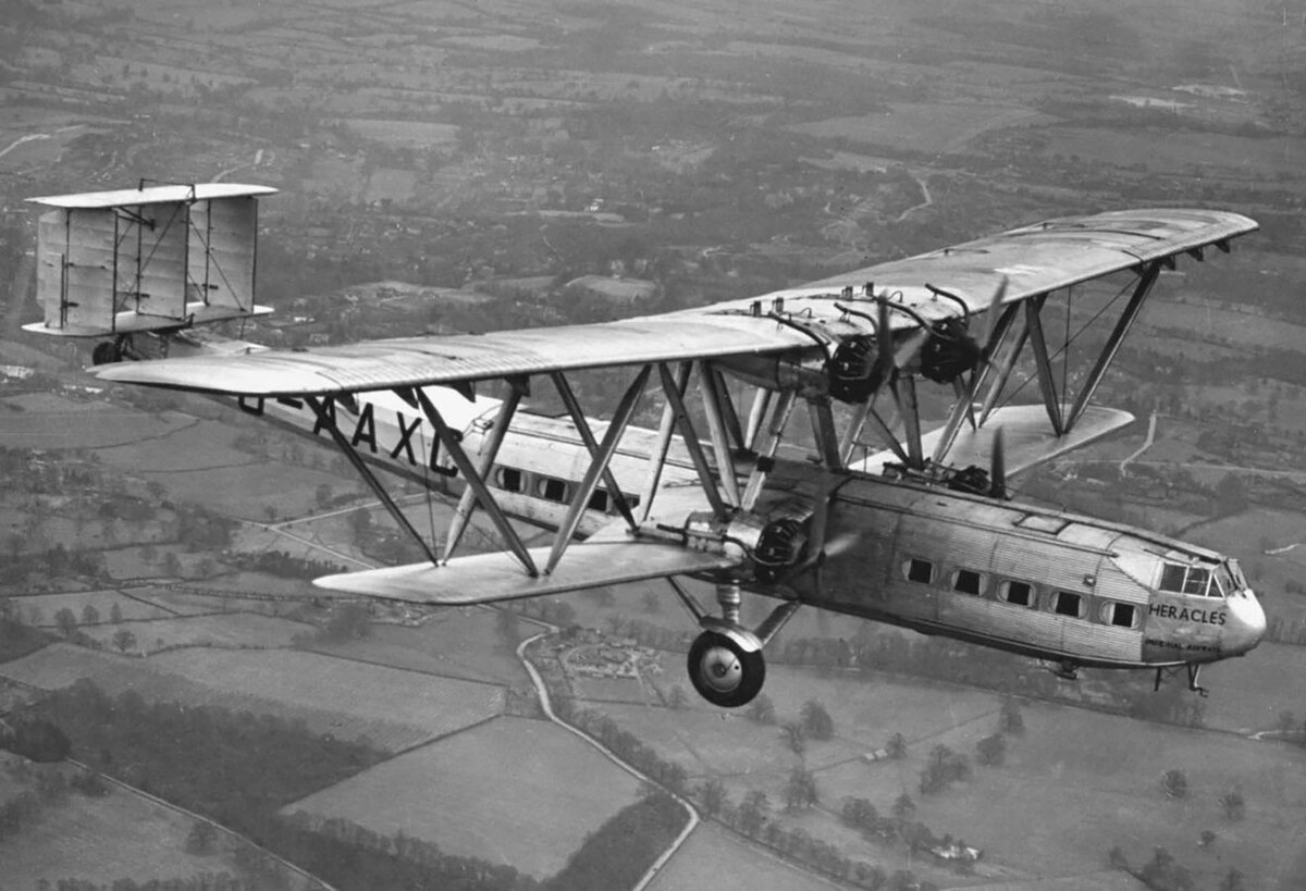 Легенды гражданской авиации: воздушный quot;галеонquot; Handley Page H.P.42 Основной аэр