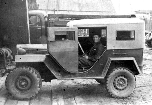 русский джип -газ-67