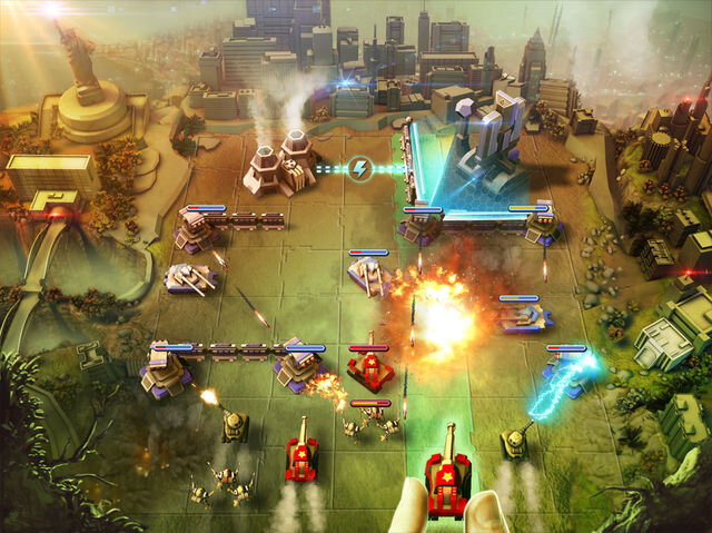 Вот таким представляли первые варианты геймплея.                                      