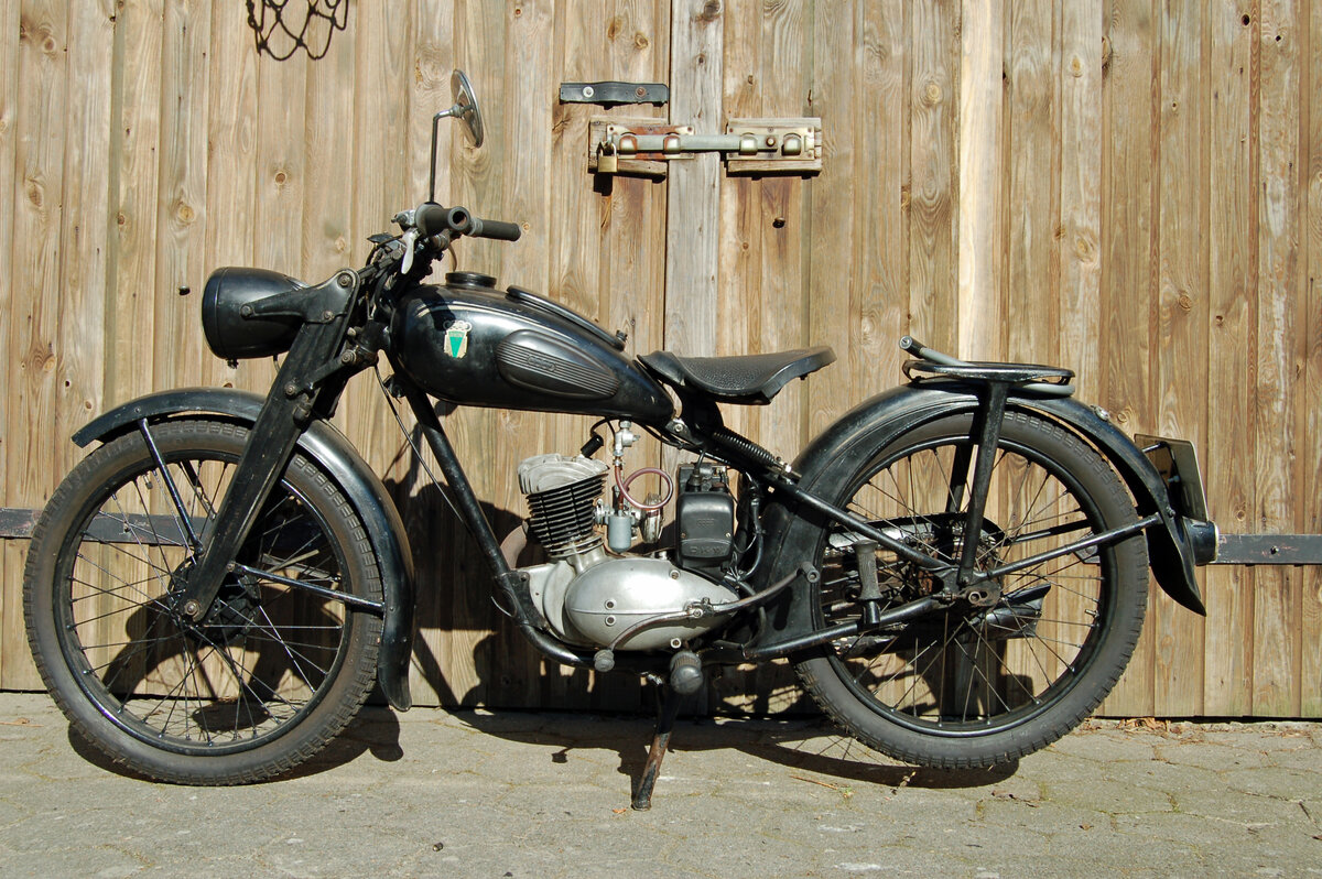 DKW nz 350 мотоцикл для вермахта