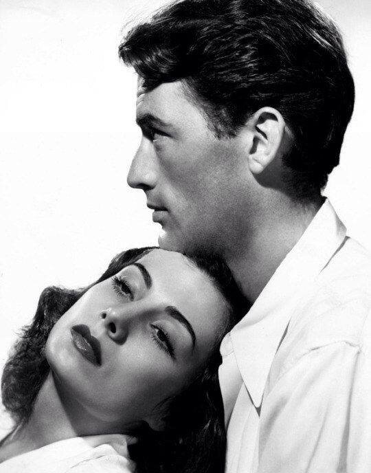 Тамара Туманова и Грегори Пек, 1944. Это промо-кадр фильма "Дни славы"