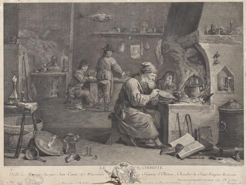 Когда Бёттгера называют учёным, надо понимать, что речь идет исключительно об алхимии - которая, конечно, была наукой (за неимением другой), но с настоящим знанием соотносилась примерно как астрология с астрономией.