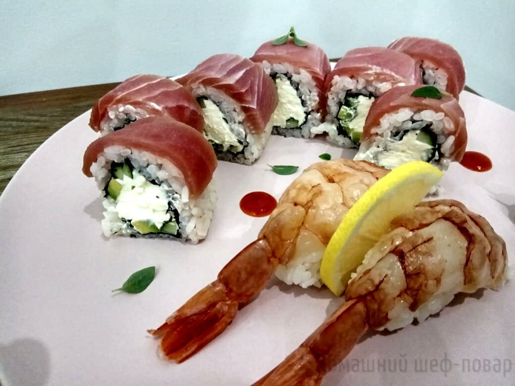 Готовим суши в домашних условиях — рецепт суши Филадельфия пошагово с видео.