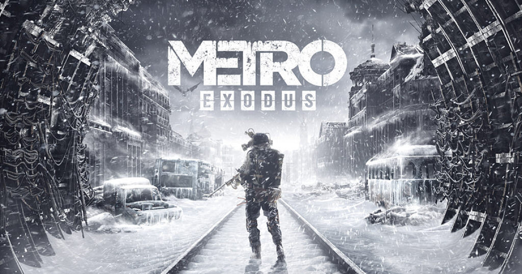 ядерная зима красочно показана в Metro Exodus