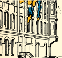 1: Оцените расстояние от земли до вашего окна. Средняя высота составляет около 3 метров.