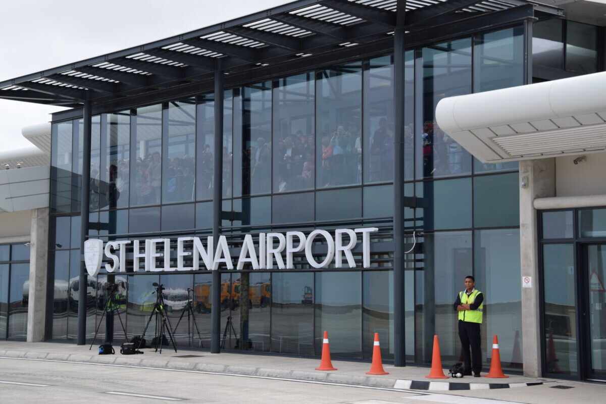 Аэропорт острова Святой Елены. Фото: sthelenaairport.com