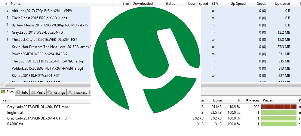 Торренты очень популярны. Они позволяют качать большой объем быстро.