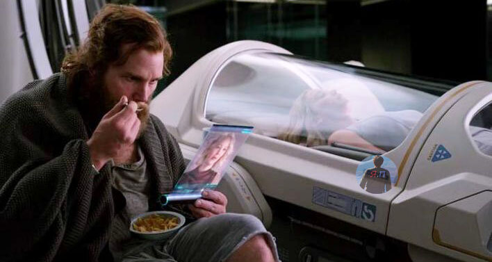 Кадр из фильма "Пассжиры"