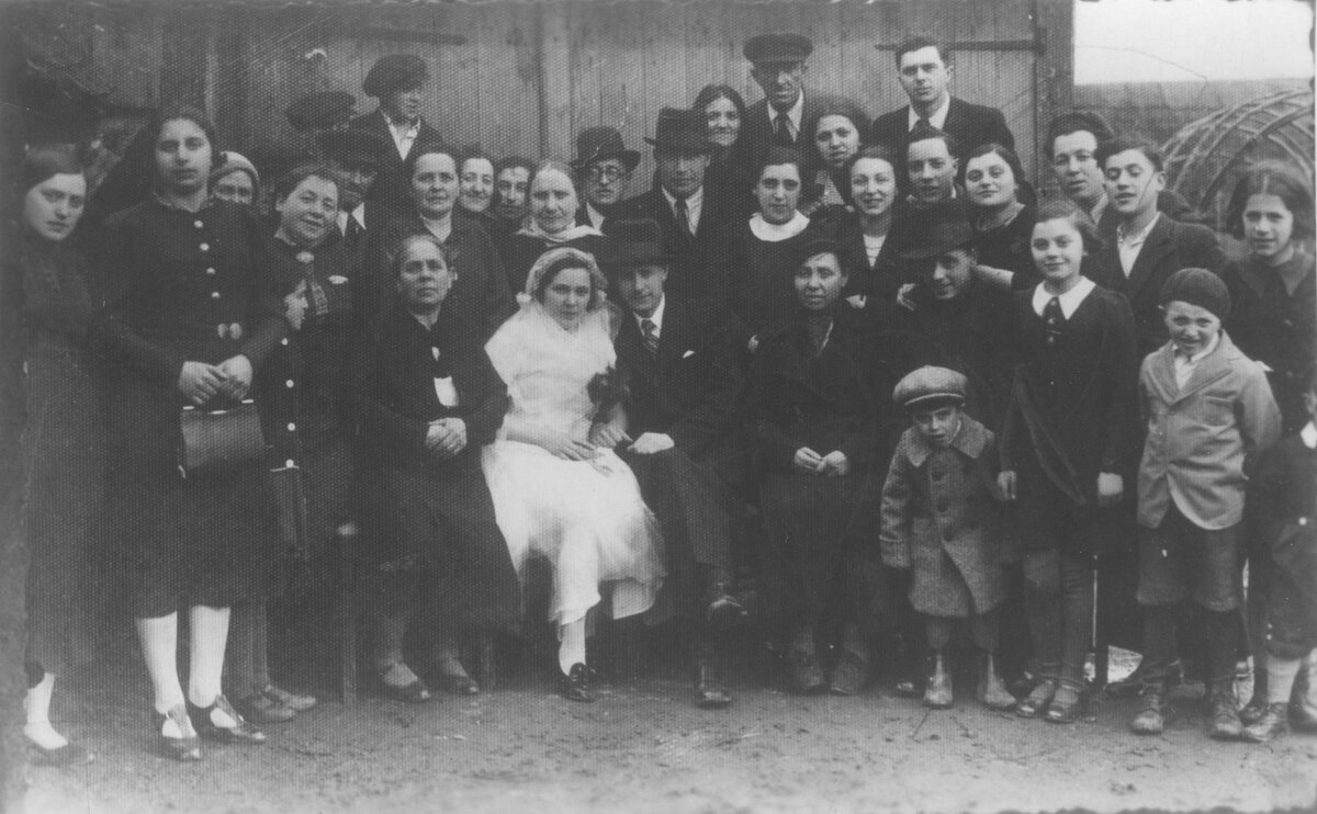 Еврейская свадьба в Тельшяе. Photo credit: USHMM