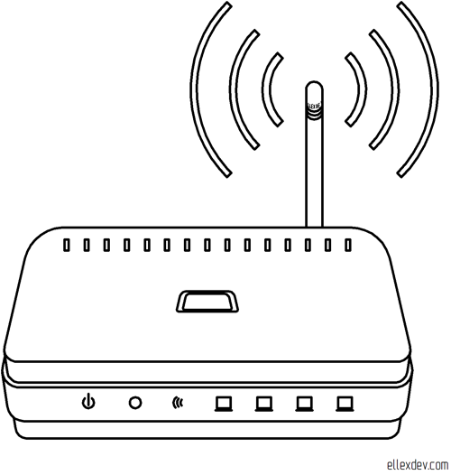 Маршрутизатор картинка png