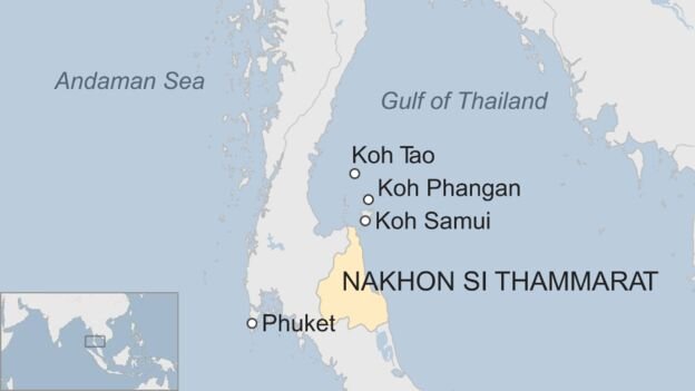 Тропический шторм Пабук обрушился на южный Таиланд с ветром и дождем, что, как ожидается, станет самым сильным штормом, обрушившимся на регион за последние 30 лет.-2