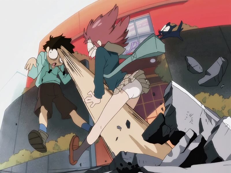 Кадр из "Фури-кури / FLCL"